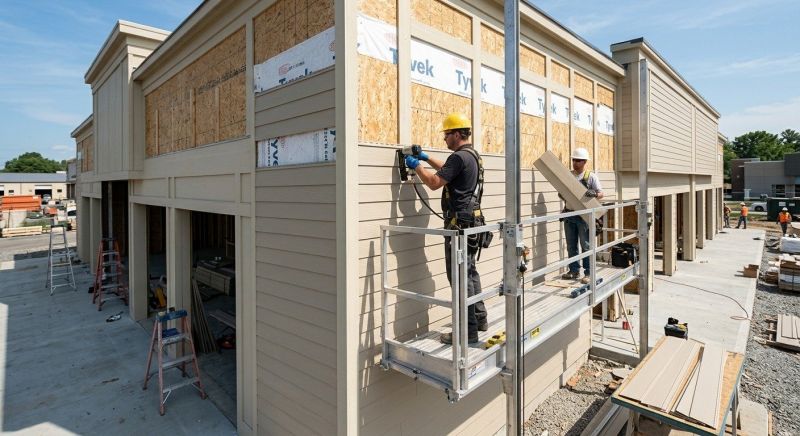 Commercial Siding Installation in West Hartford, CT