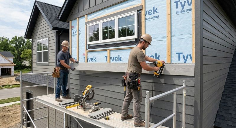 Composite Siding Installation in Fairfield County, CT