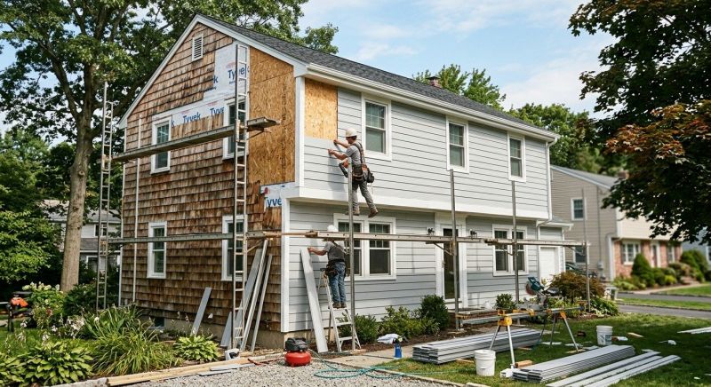 House Siding Installation in West Hartford, CT