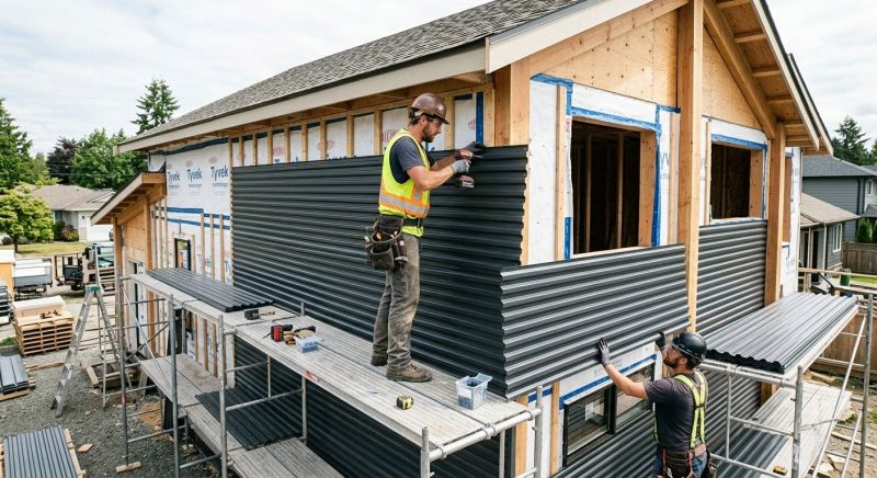 Metal Siding Installation in Boston, MA
