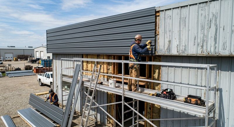 Metal Siding Replacement in Boston, MA