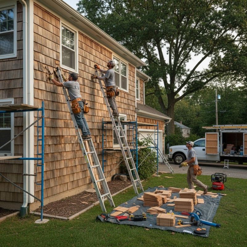 Shiplap Siding Replacement