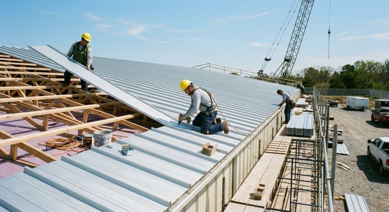 Aluminum Roof Installation in Alexandria, VA