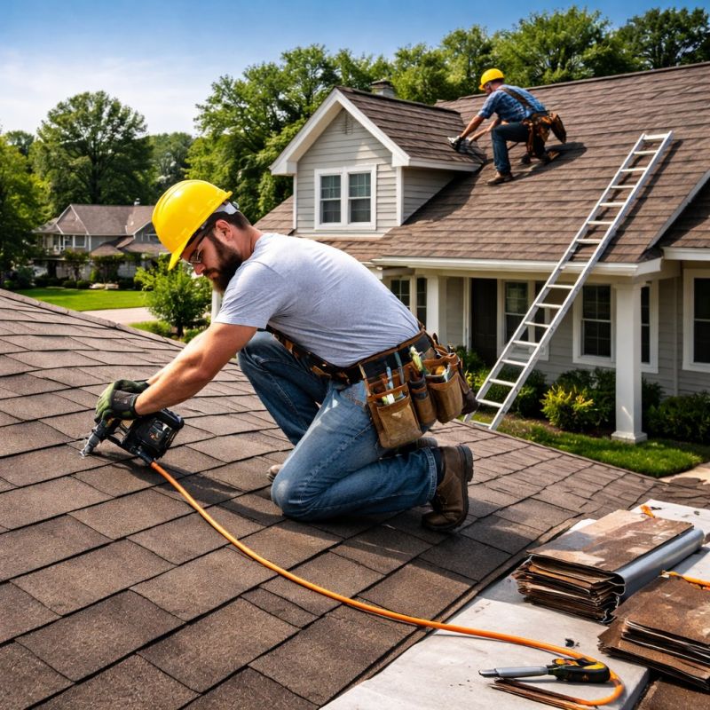 Asphalt Shingles Installation in Framingham, MA