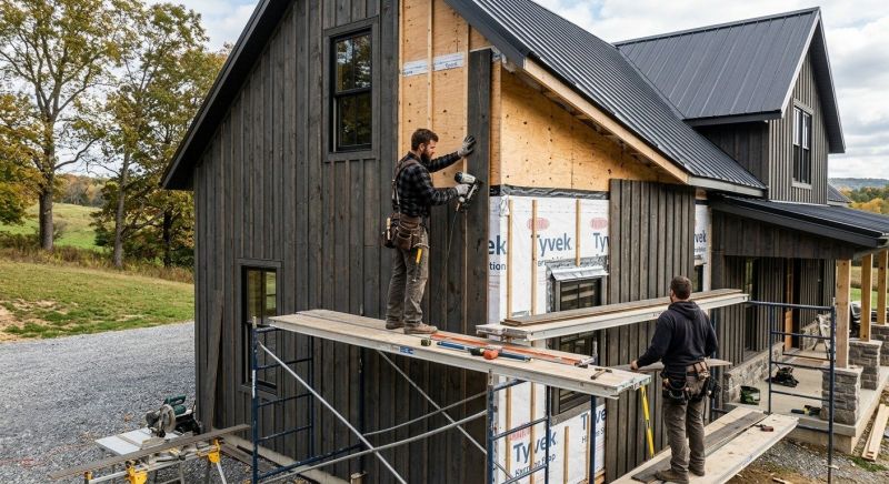 Barn Wood Siding Installation in Fairfield County, CT