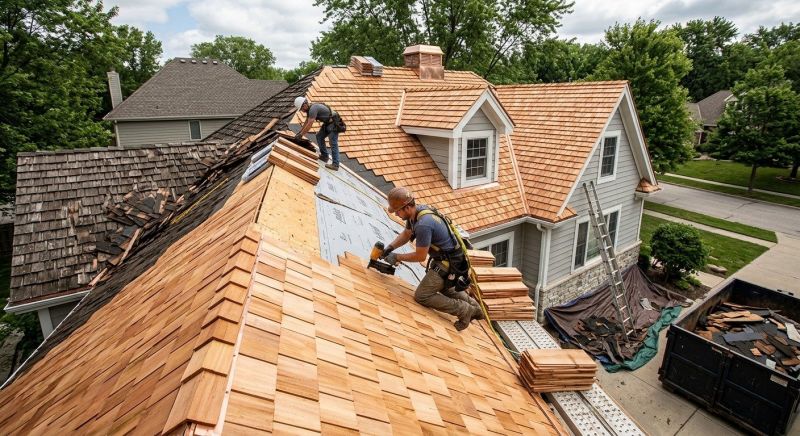Cedar Roof Replacement in Alexandria, VA