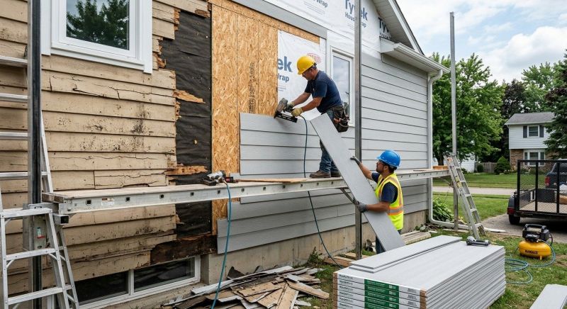 Cement Board Replacement in Boston, MA