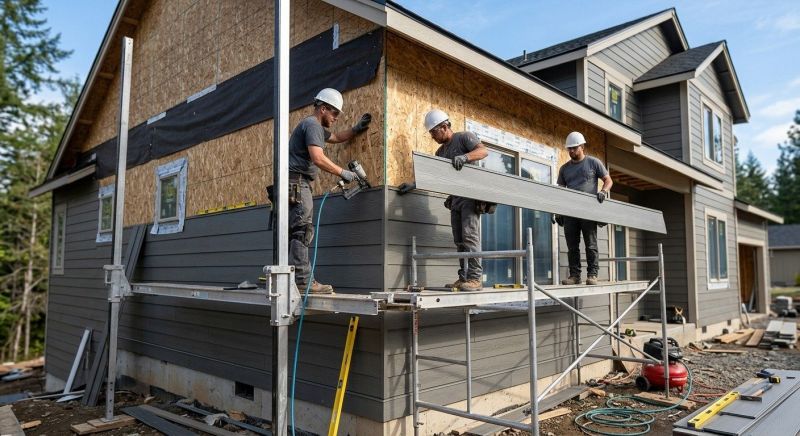 Fiber Siding Installation in Boston, MA