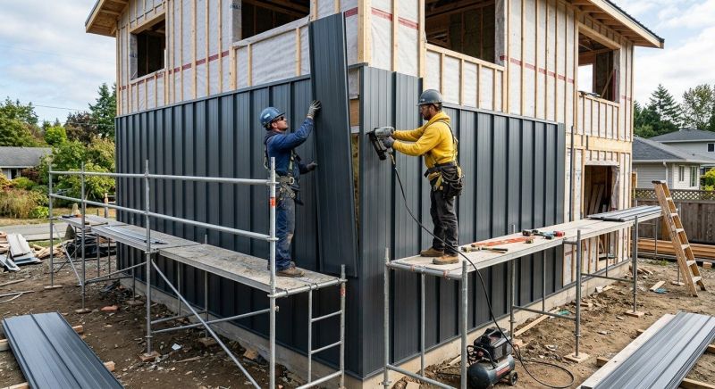 Metal Siding Installation in Boston, MA