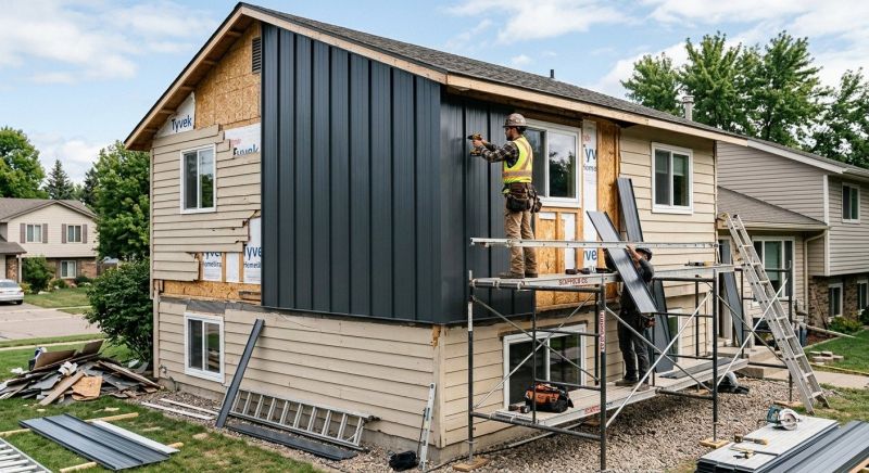 Metal Siding Replacement in Stamford, CT