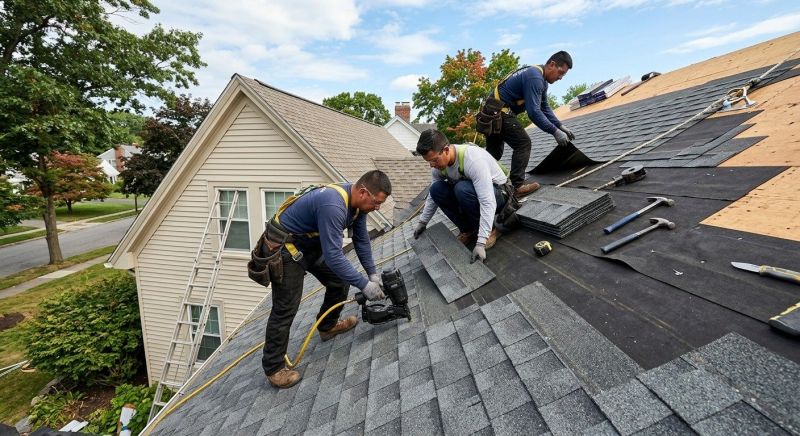 Roof Shingles Installation in Framingham, MA