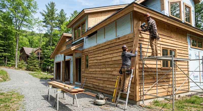 Rustic Siding Installation in Boston, MA