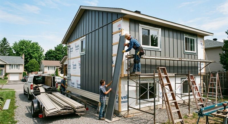 Sheet Metal Siding Replacement in Stamford, CT