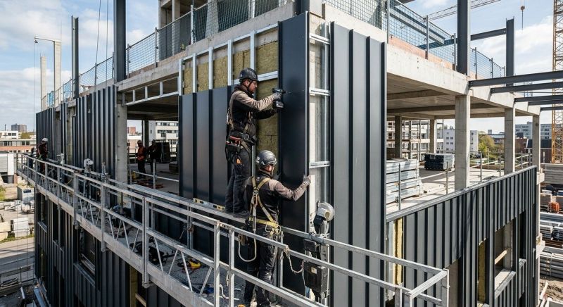 Steel Cladding Installation in Norwalk, CT