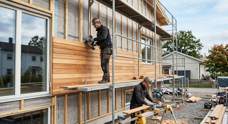 Wood Plank Siding Installation in Fairfield County, CT